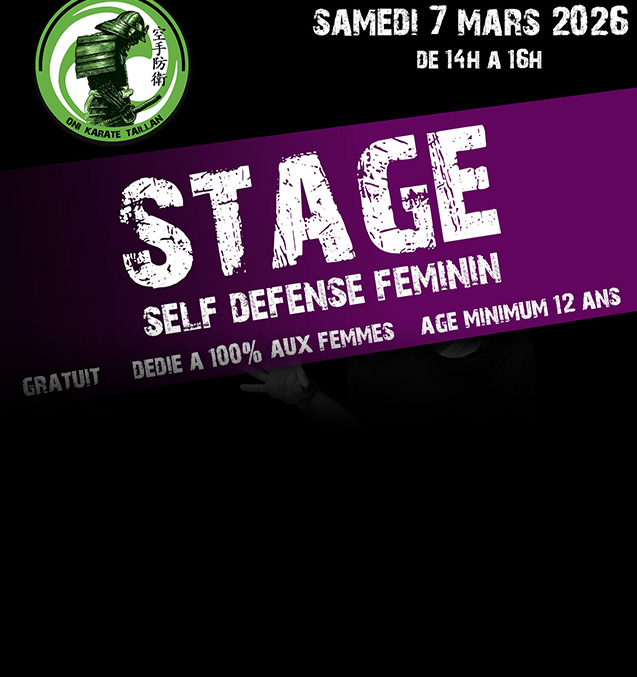 Stage self défense dédié à 100 % aux femmes